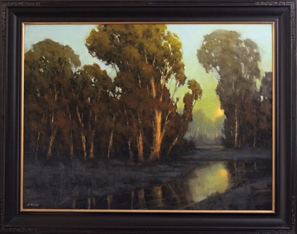 Steven Curry, Artist, exhibiting at Waterhouse Gallery. Romantic and